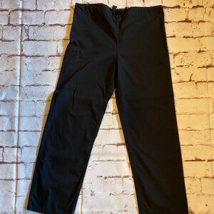 Women's Black Cherokee Scrub Pants - Small